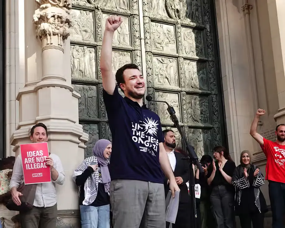 Palestinian Activist Mahmoud Khalil Rallies with Supporters in NYC Following Release Palestinian Activist Mahmoud Khalil Rallies with Supporters in NYC Following Release